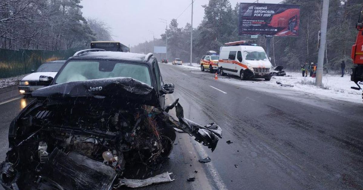 аварії_2 / © Патрульна поліція Київської області / Facebook