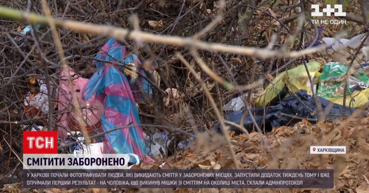 В Харькове появился чат-бот "Экопатруль": он обнаруживает людей, которые выбрасывают мусор в запрещенных местах