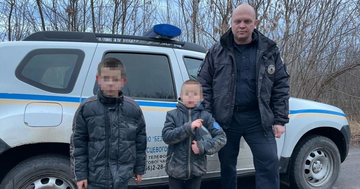 Братики із Вінницької області здолали 10 кілометрів босоніж, щоб втекти від вітчима