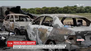 Зросла кількість жертв вибуху бензовозу у Пакистані