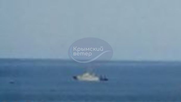 Кораблі ЧФ РФ виходять із Севастополя 1 / © Telegram / Крымский ветер