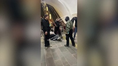 У метро на Хрещатику сталася бійка