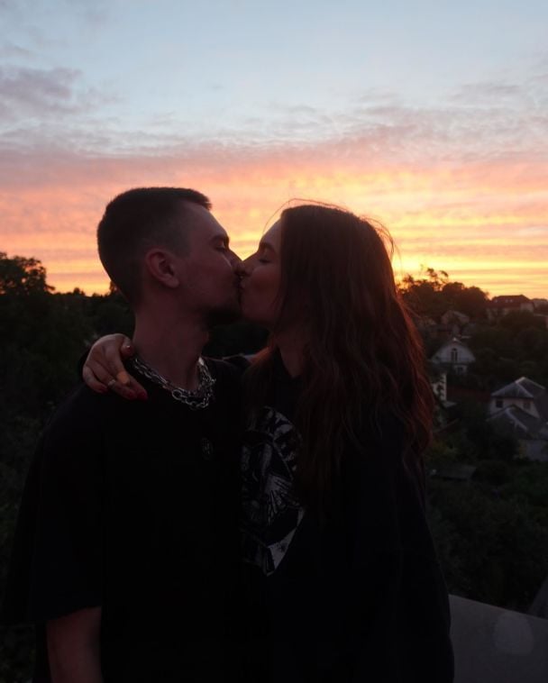 Маша Кравець з хлопцем. Фото: rost_sidd