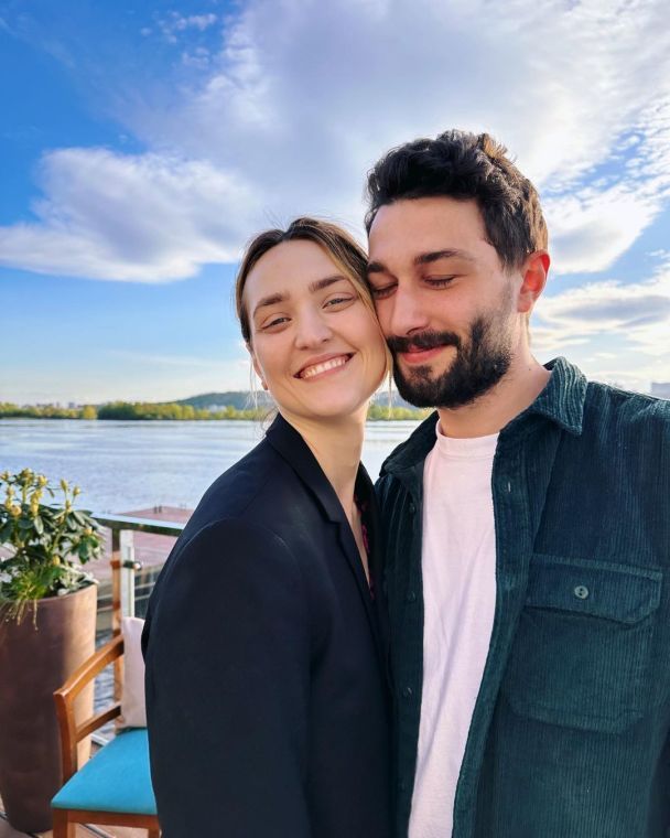 Вера Кекелия с мужем Романом Дудой / © instagram.com/kekeliavera