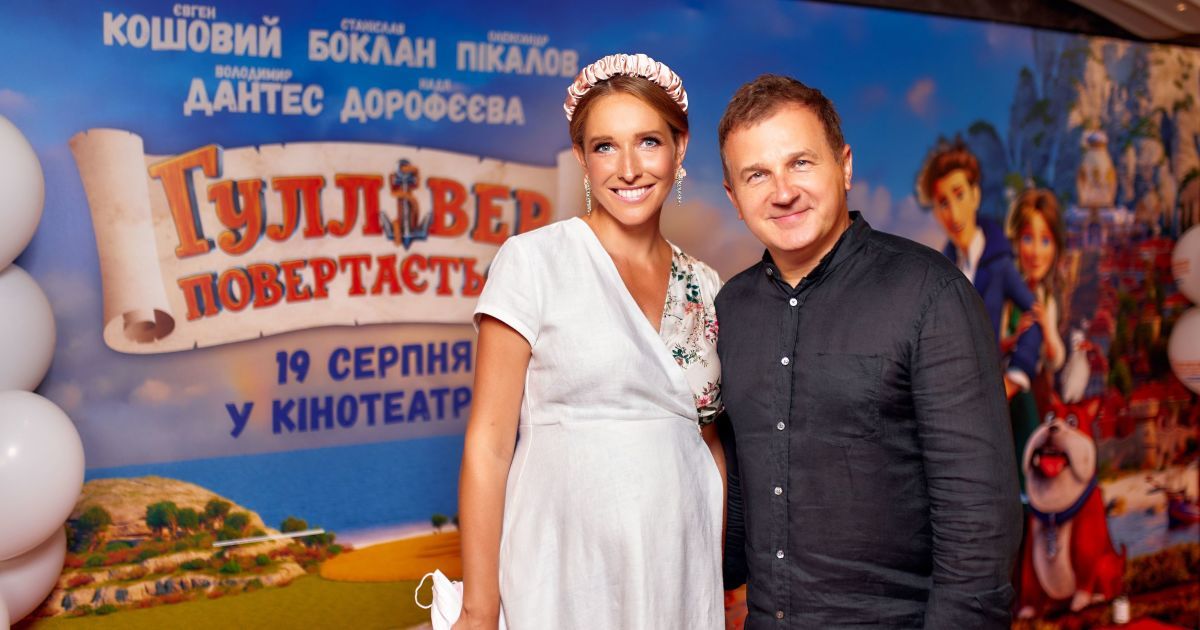 Катя Осадчая и Юрий Горбунов. Допремьерный показ анимации "Гулливер возвращается"/Пресс-служба
