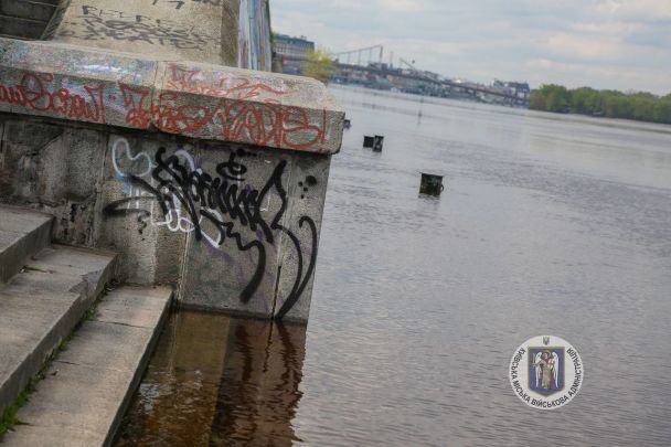 Водополье в Киеве в апреле 2024 года / © Киевская городская военная администрация.