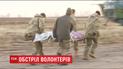 Поблизу Зайцевого снайпер терористів обстріляв волонтерський мікроватобус розривними кулями