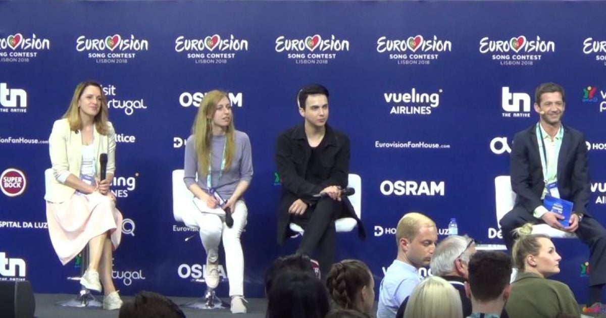 MELOVIN объяснил, зачем лег в гроб на сцене "Евровидения-2018"