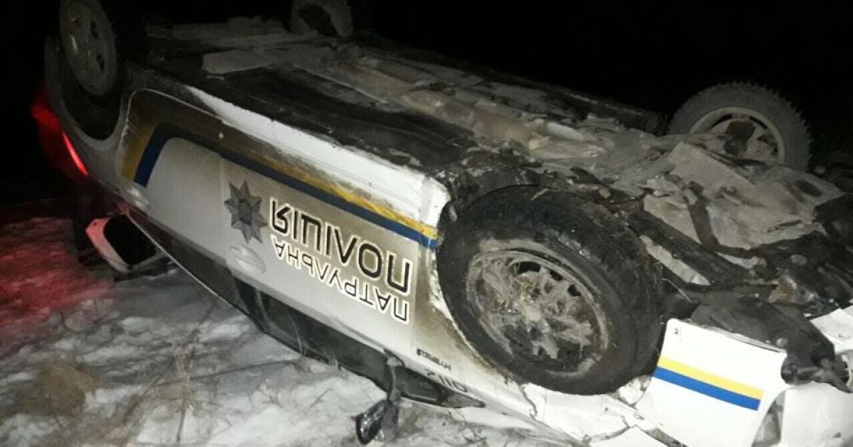 На Тернопольщине погоня за Audi на еврономерах закончилась ДТП