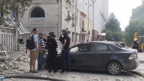 Наслідки ракетного удару по Харкову
