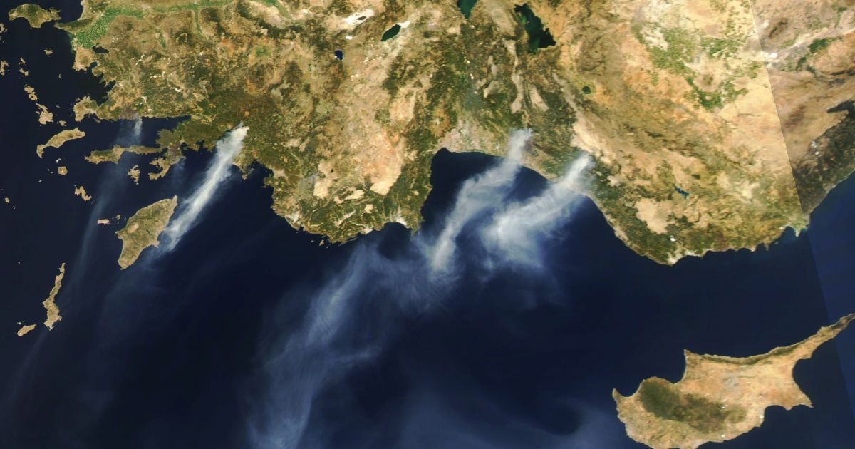 туреччина пожежа / © www.nasa.gov