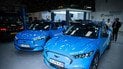 Авто Wayve перед запуском их службы такси в Лондоне в партнерстве с Uber