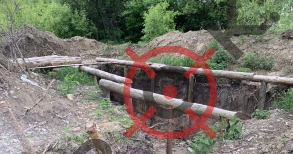 Окупанти зміцнюють третю лінію оборони біля Токмака на Зопоріжжі / Фото: партизанський рух "С.Р.О.К."