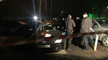 Стрілянина у Києві, вбивство бізнесмена_2 / © Фото Валерії Ковалінської/ТСН