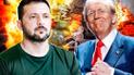 Владимир Зеленский, Владимир Путин и Дональд Трамп
