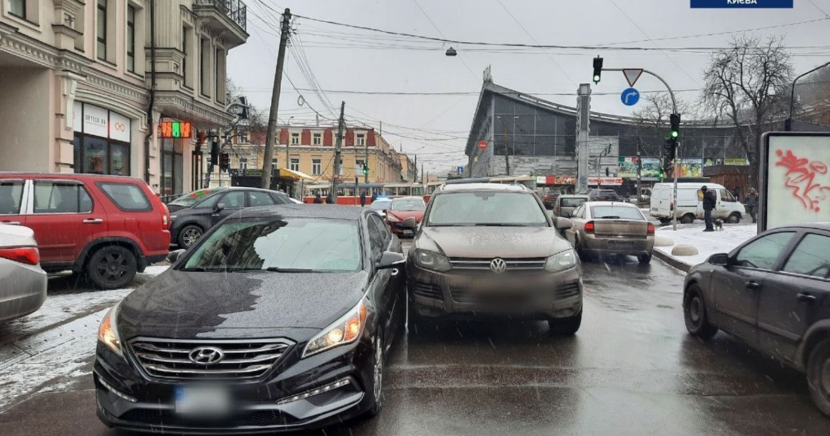 Сніг у Києві_Патрульна поліція