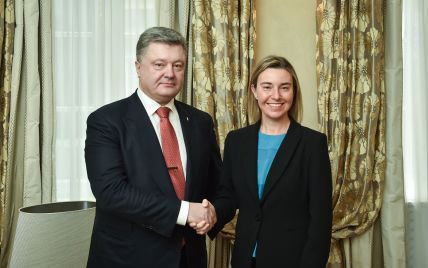 Порошенко и Могерини обсудили безвизовый режим для Украины