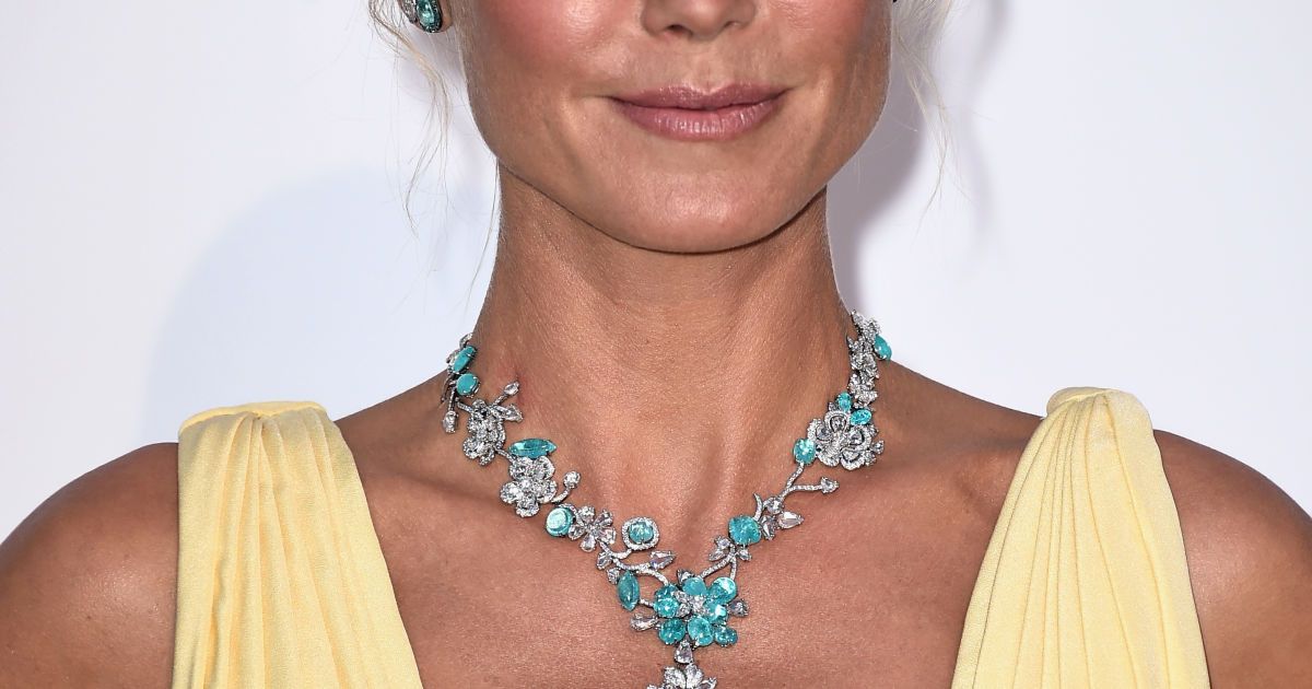 Клум поразила провокационным платьем