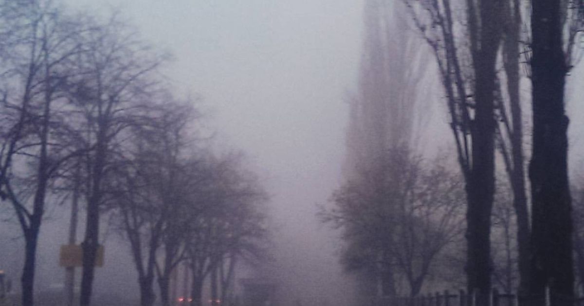 смог у Києві / © Sasha Semenyuta / Facebook