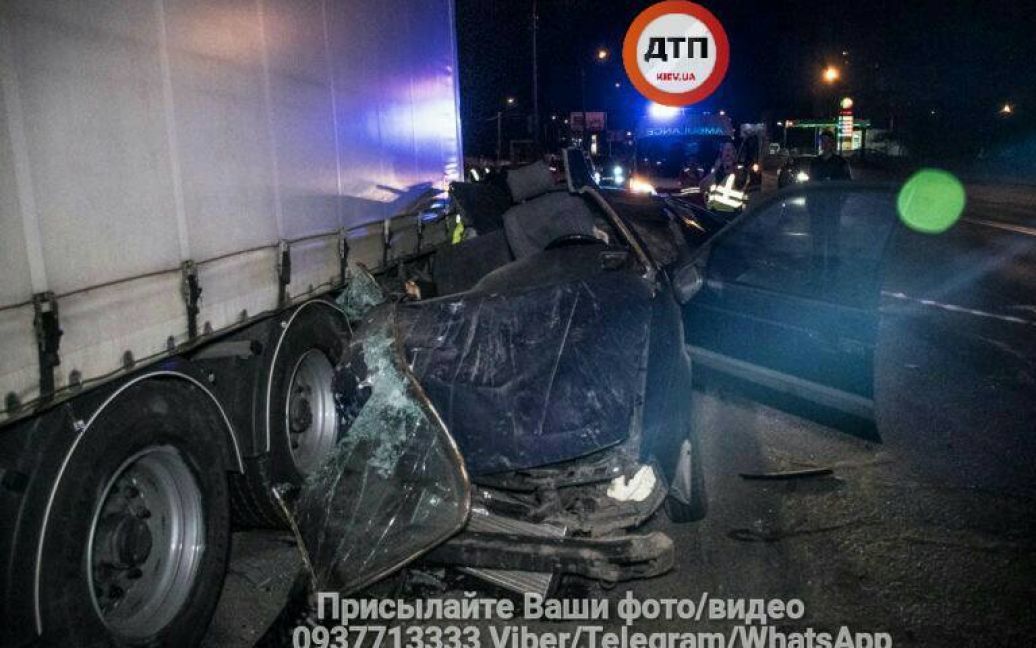 Фото з місця аварії / © dtp.kiev.ua
