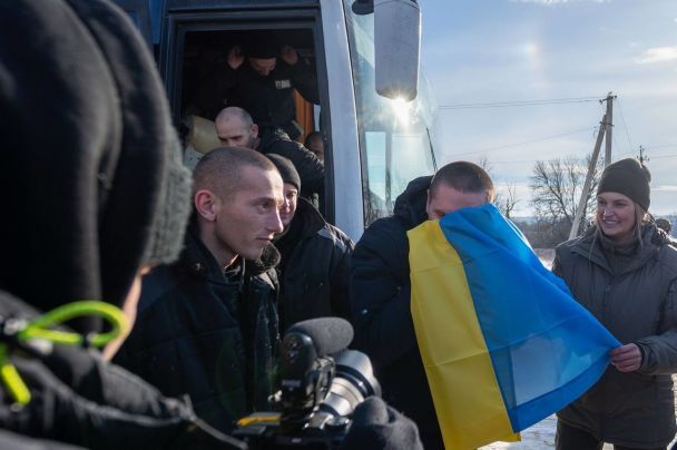 Обмін військовополоненими, Україна, 31 січня 2024 року / © Володимир Зеленський