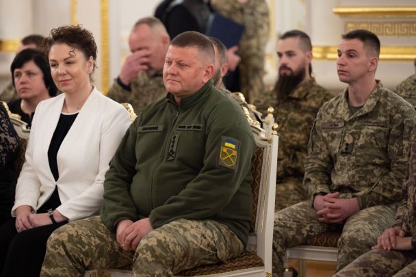 Валерій Залужний з дружиною / © president.gov.ua