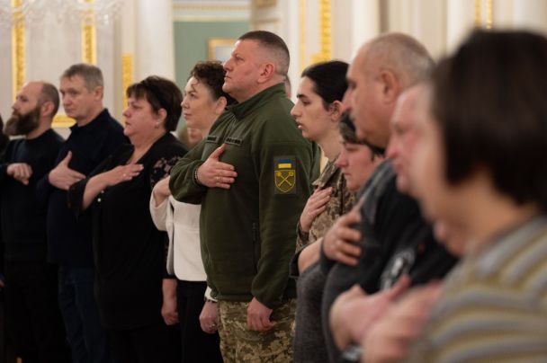 Валерій Залужний з дружиною / © president.gov.ua