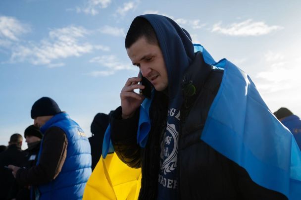 Обмін військовополоненими, Україна, 31 січня 2024 року / © Володимир Зеленський