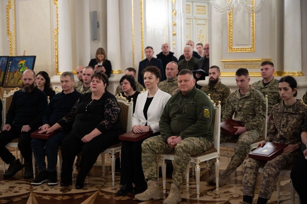 Валерій Залужний з дружиною / © president.gov.ua