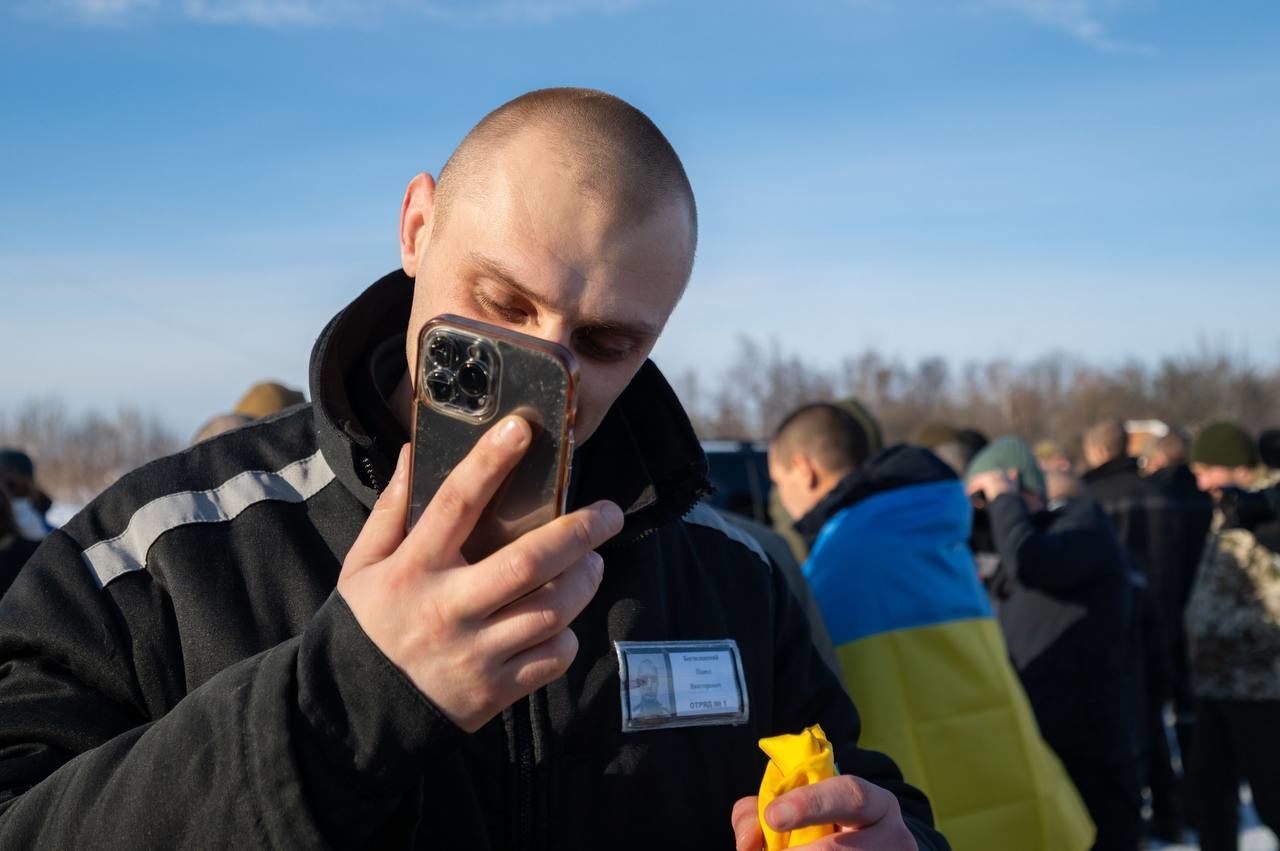 Обмін військовополоненими Україна 31 січня 2024 / © Володимир Зеленський