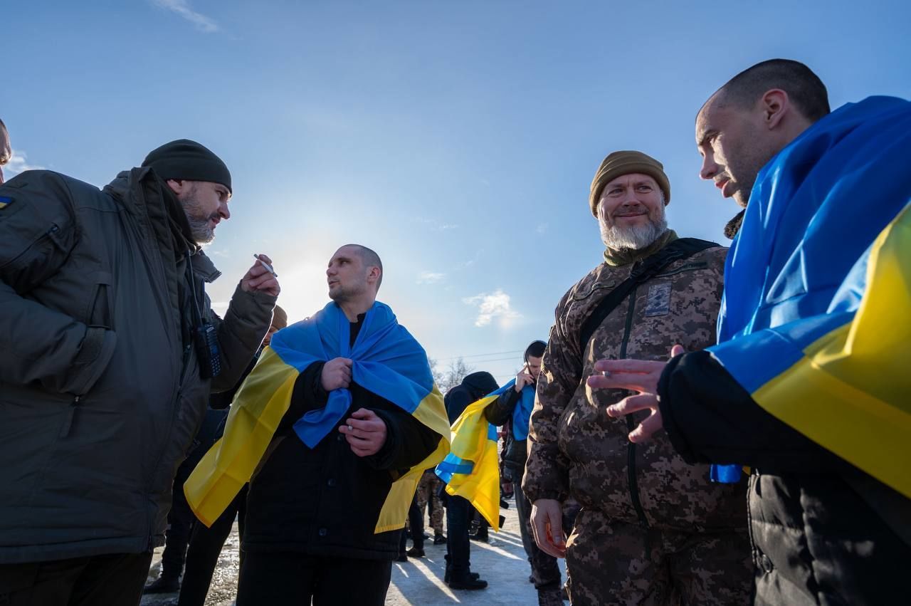 Обмін військовополоненими Україна 31 січня 2024 / © Володимир Зеленський