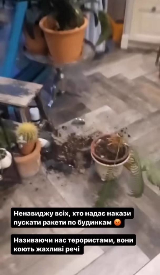 Дом Татьяны Литвиновой после российской атаки ночью 2 января / © 