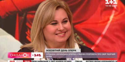Всесвітній день опери: у гостях "Сніданку" провідна українська оперна співачка Людмила Монастирська