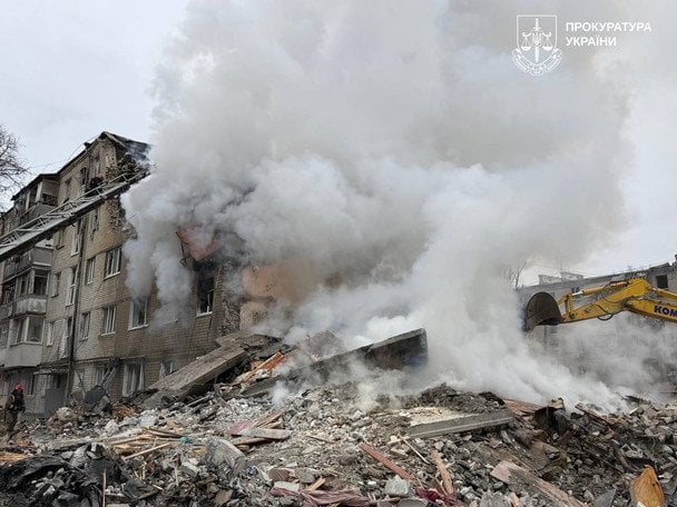 Атака РФ на Харків 7 березня / © Харківська обласна прокуратура