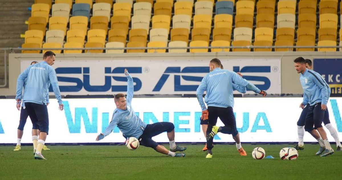 Тренировка сборной Словении / © facebook.com/NogometnazvezaSlovenije