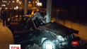 В Киеве разбился Mercedes