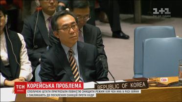 У США заявили, що у разі війни повністю зруйнують режим Кім Чен Ина