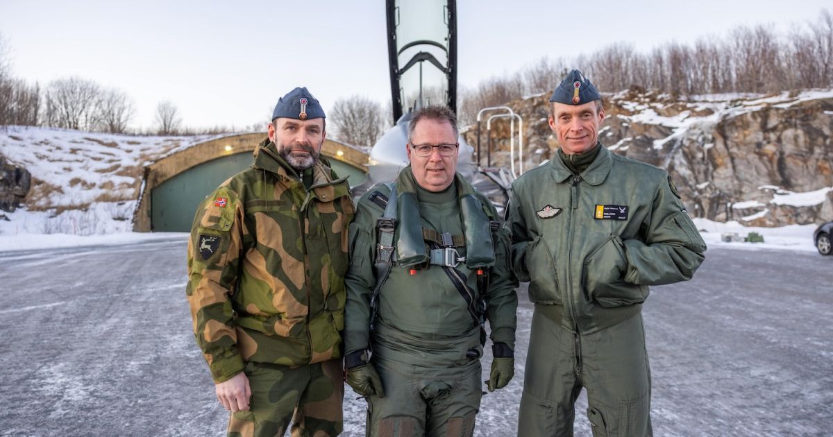 Винищувачі F-16 прибули до Данії для навчання українських льотчиків / © Збройні сили Норвегії на Х (Twitter)