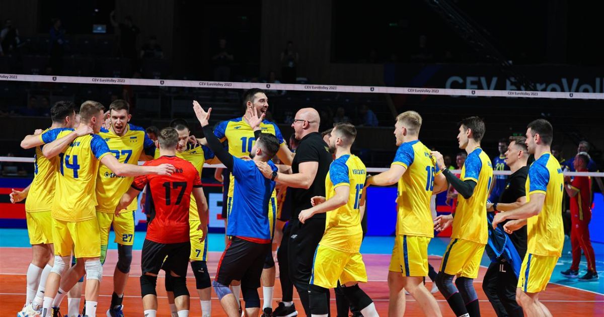 Мужская сборная Украины по волейболу/Фото: cev.eu