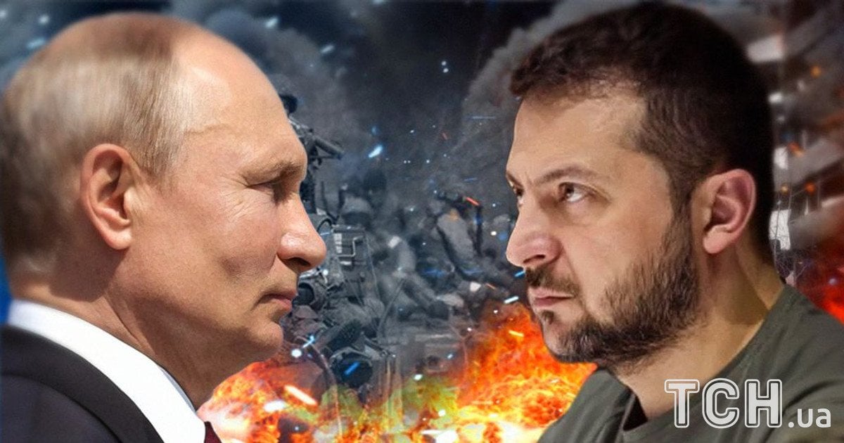 Володимир Путін і Володимир Зеленський / Колаж: ТСН.ua