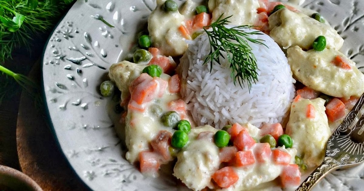 Ленивые фрикадельки в сливочном соусе с овощами instagram.com_pysznieczyprzepysznie