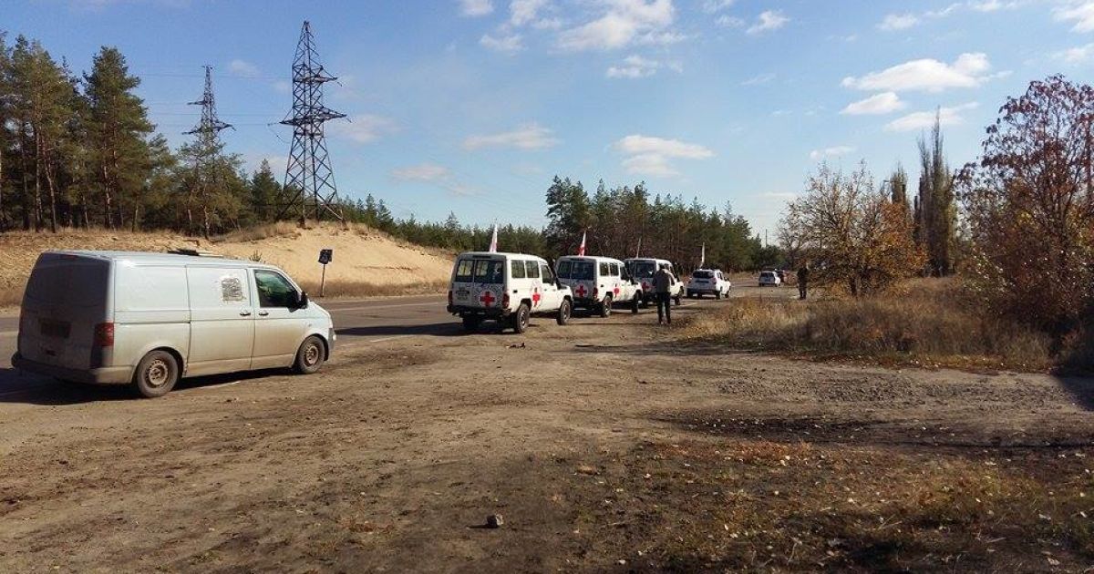 Обмін полоненими поблизу Щастя_3 / © Фото Натальи Нагорной/ТСН
