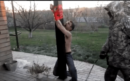 Боевики опубликовали видео зверских пыток мирного жителя на Донетчине