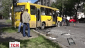 Поліція з'ясовує причини ДТП у Маріуполі