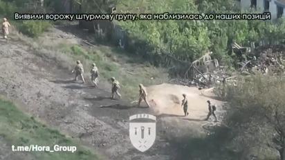 ВСУ показали отражение вражеского штурма
