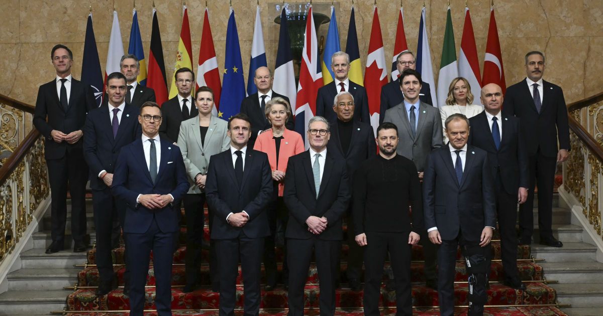 Учасники саміту західних лідерів у Лондоні 2 березня