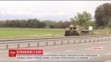 В Винницкой области колонна военной техники двигалась не по правилам и спричинила ДТП