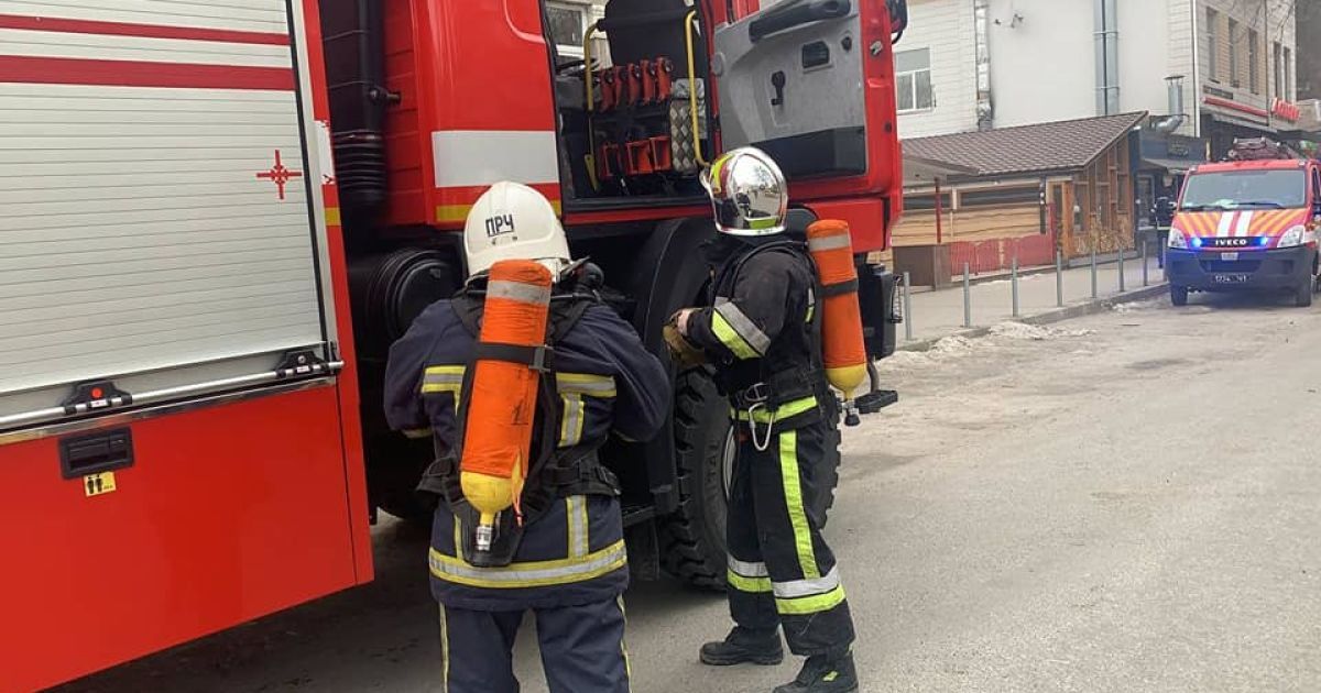 пожежа в ресторані у Рівному_6 / © ГУ ДСНС України у Рівненській області