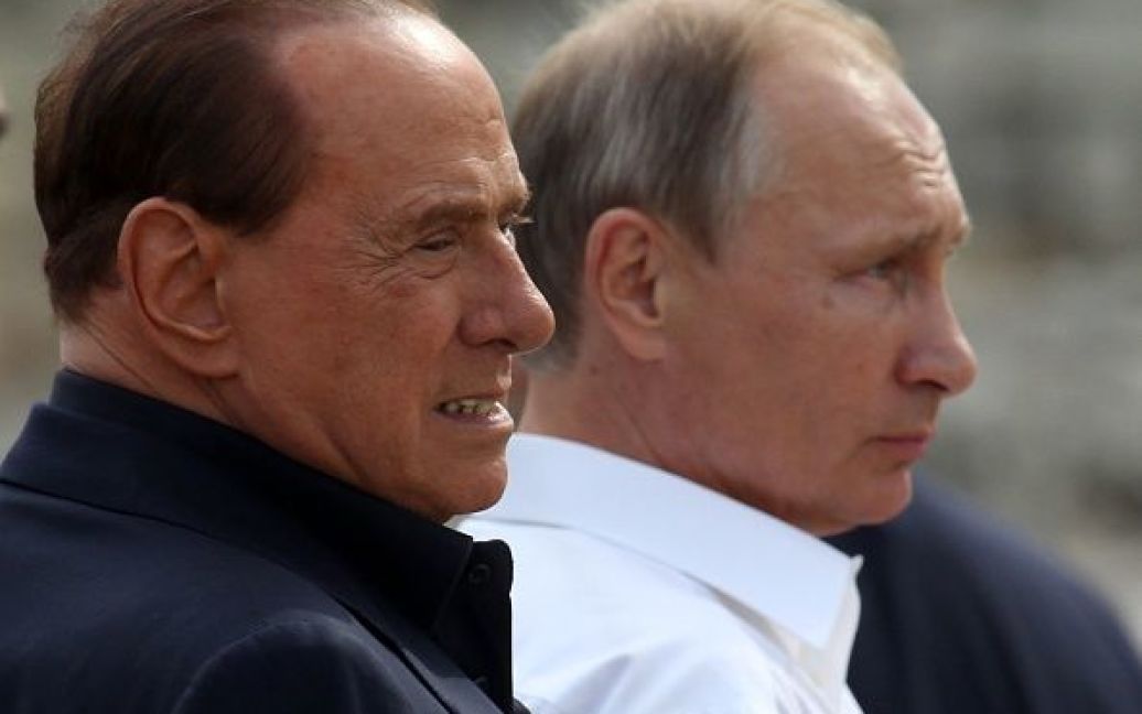 Путин и Берлускони провели уикенд в Крыму / © Getty Images