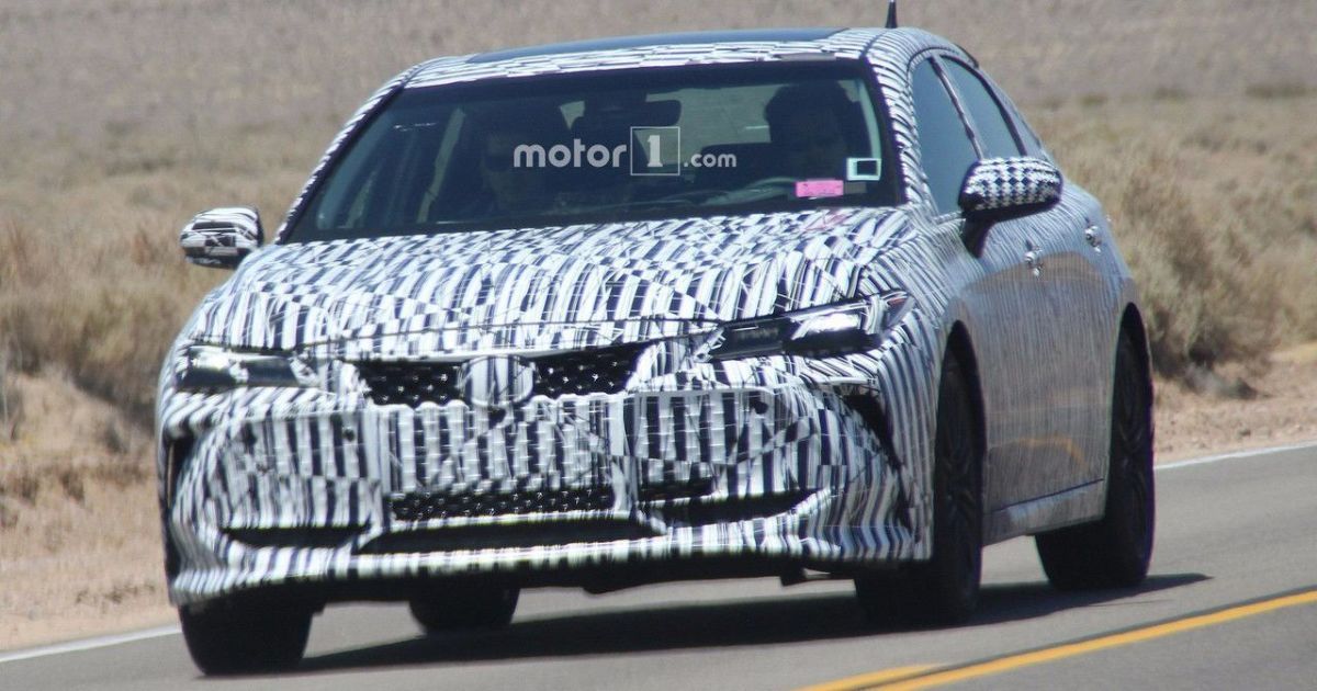 Седан Toyota Avalon нового поколения выехал на тесты
